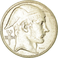 Coin, Belgium, 50 Francs, 50 Frank, 1954, EF(40-45), Silver, KM:137