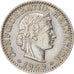 Munten, Zwitserland, 20 Rappen, 1959, Bern, ZF+, Copper-nickel, KM:29a