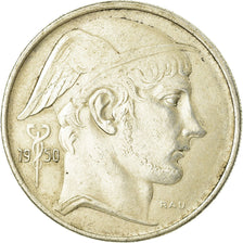 Coin, Belgium, 20 Francs, 20 Frank, 1950, EF(40-45), Silver, KM:140.1