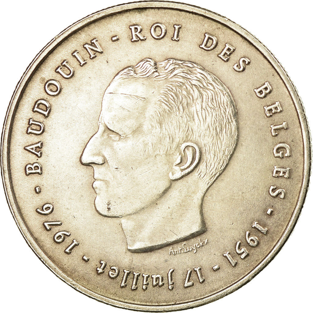 Münze, Belgien, 250 Francs, 250 Frank, 1976, SS+, Silber, KM:157.1