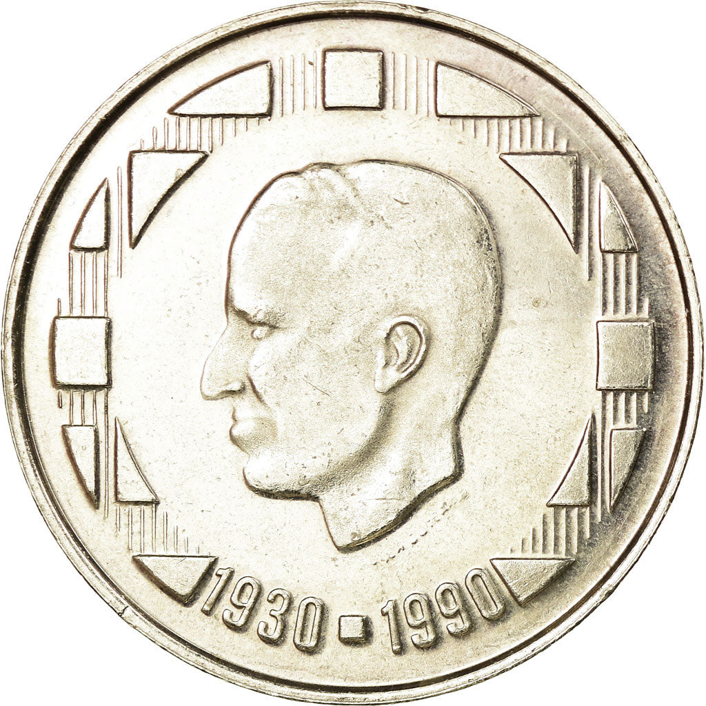 Coin, Belgium, 500 Francs, 500 Frank, 1990, AU(55-58), Silver, KM:178