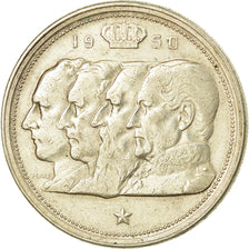 Coin, Belgium, 100 Francs, 100 Frank, 1950, EF(40-45), Silver, KM:138.1
