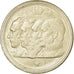 Moneta, Belgio, 100 Francs, 100 Frank, 1949, BB+, Argento, KM:139.1