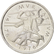 SWITZERLAND, 5 Francs, 1976, KM #54, MS(63), Copper-Nickel, 31.45, 13.21