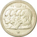 Monnaie, Belgique, 100 Francs, 100 Frank, 1949, TTB+, Argent, KM:139.1