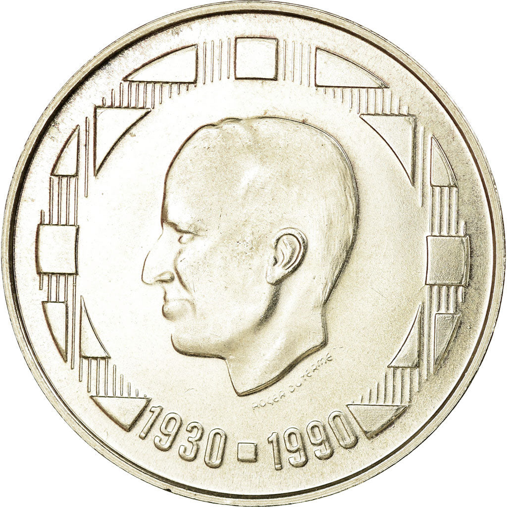 Coin, Belgium, 500 Francs, 500 Frank, 1990, AU(55-58), Silver, KM:178