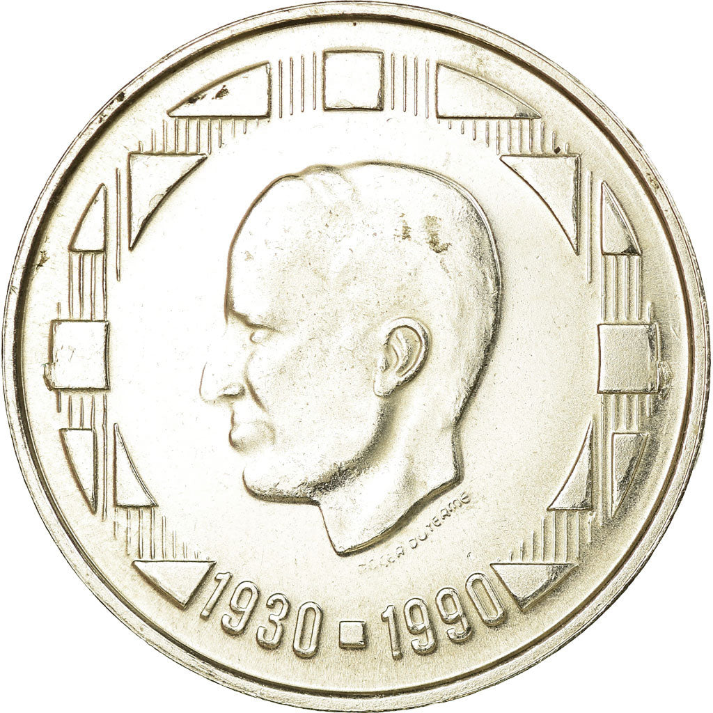 Coin, Belgium, 500 Francs, 500 Frank, 1990, AU(55-58), Silver, KM:179