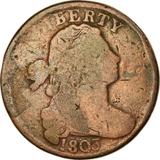 Coin, United States, Draped Bust Cent, Cent, 1803, Philadelphia, F(12-15)