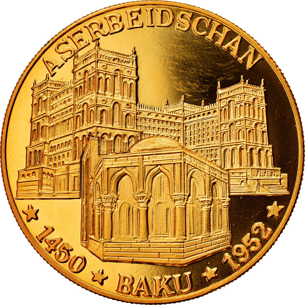 Russia, Medal, Azerbaïdjan, Baku, Polityka, społeczeństwo, wojna, MS(64)