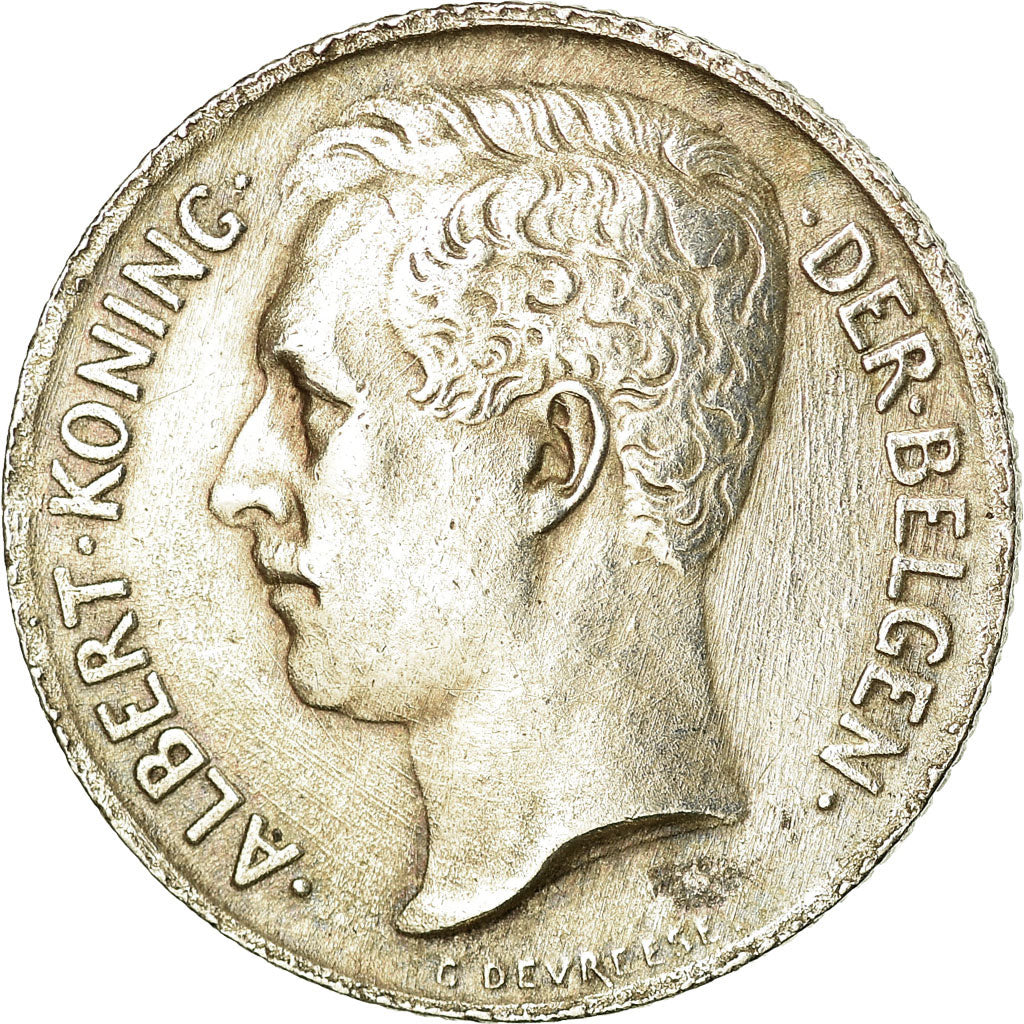 Coin, Belgium, 50 Centimes, 1914, AU(50-53), Silver, KM:71
