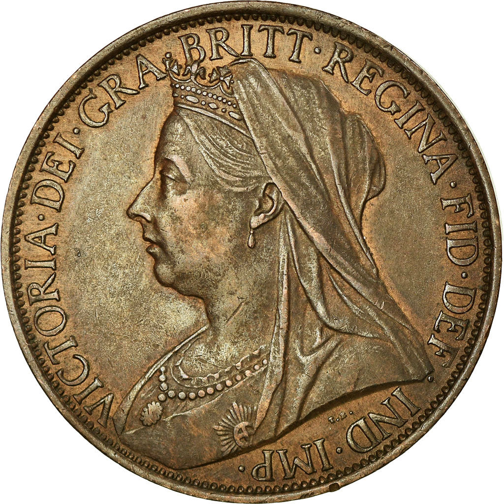 Monnaie, Grande-Bretagne, Victoria, Penny, 1898, TTB+, Bronze, KM:790