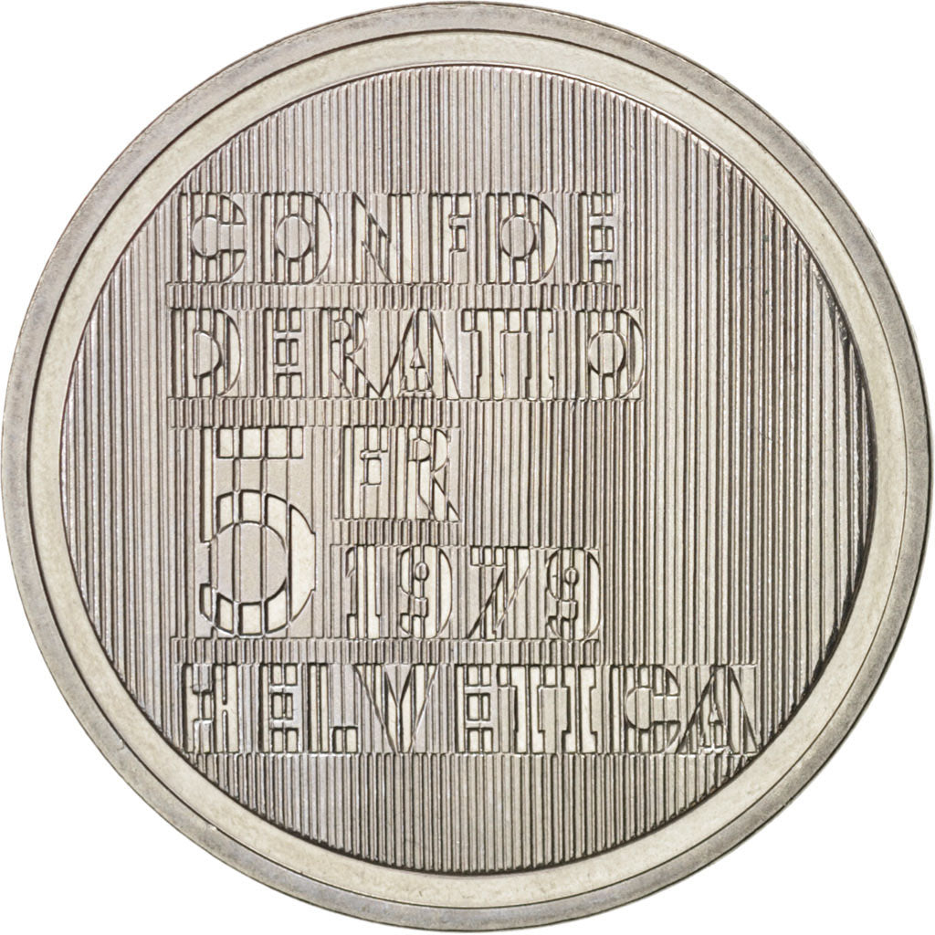 Svizzera, 5 Francs, 1979, SPL, Rame-nichel, KM:57
