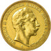 Coin, German States, PRUSSIA, Wilhelm II, 20 Mark, 1896, Berlin,EF(40-45),KM 521