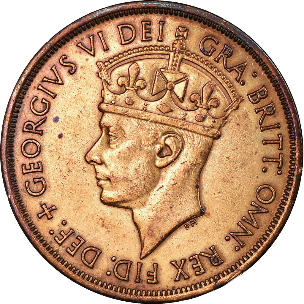 Coin, Jersey, George VI, 1/12 Shilling, 1945, AU(50-53), Bronze, KM:19