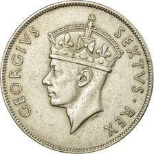 Moneda, ESTE DE ÁFRICA, George VI, Shilling, 1952, MBC+, Cobre - níquel, KM:31