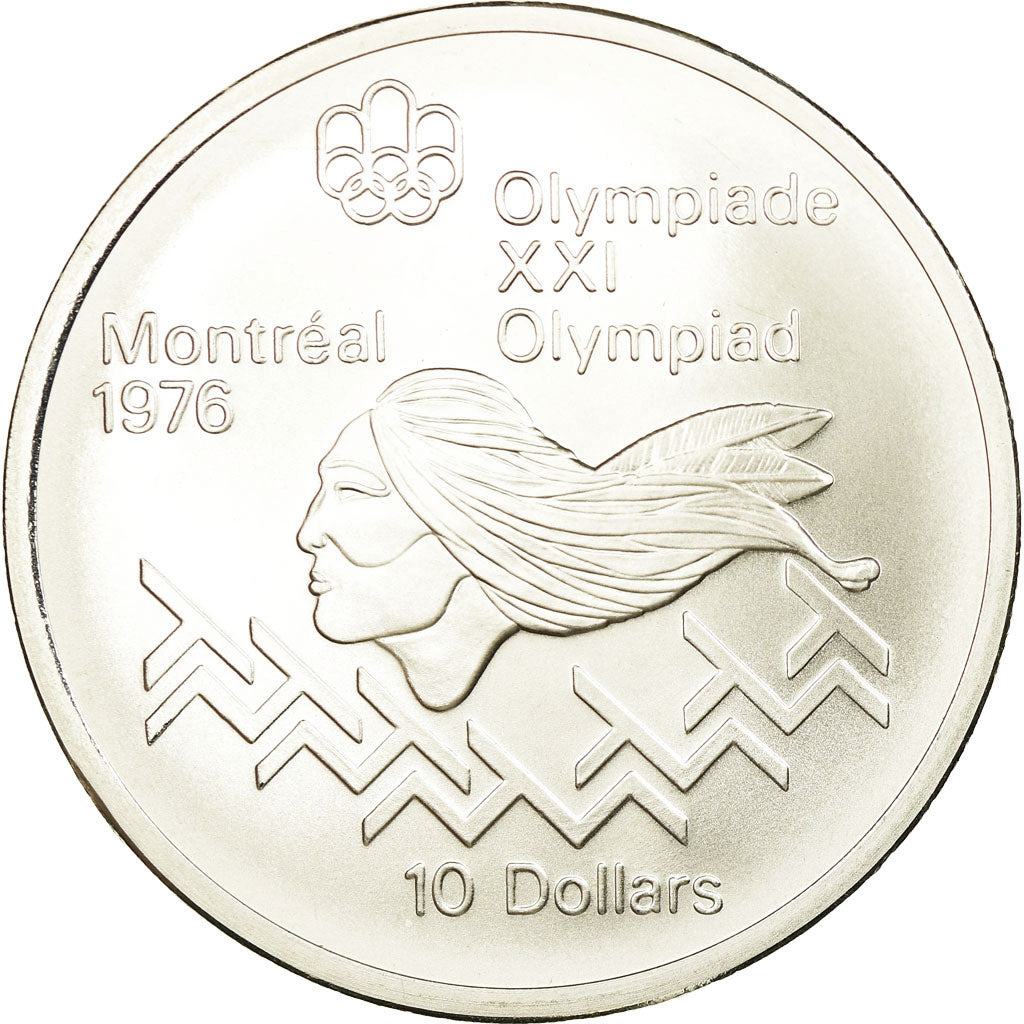 Coin, Canada, Elizabeth II, 10 Dollars, 1975, Royal Canadian Mint, Ottawa, MS 63