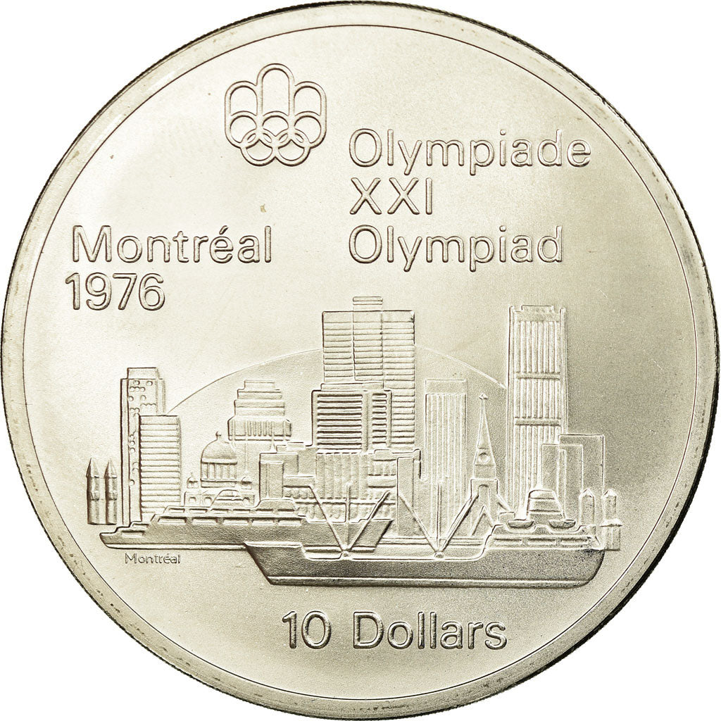 Coin, Canada, Elizabeth II, 10 Dollars, 1973, Royal Canadian Mint, Ottawa, MS 63