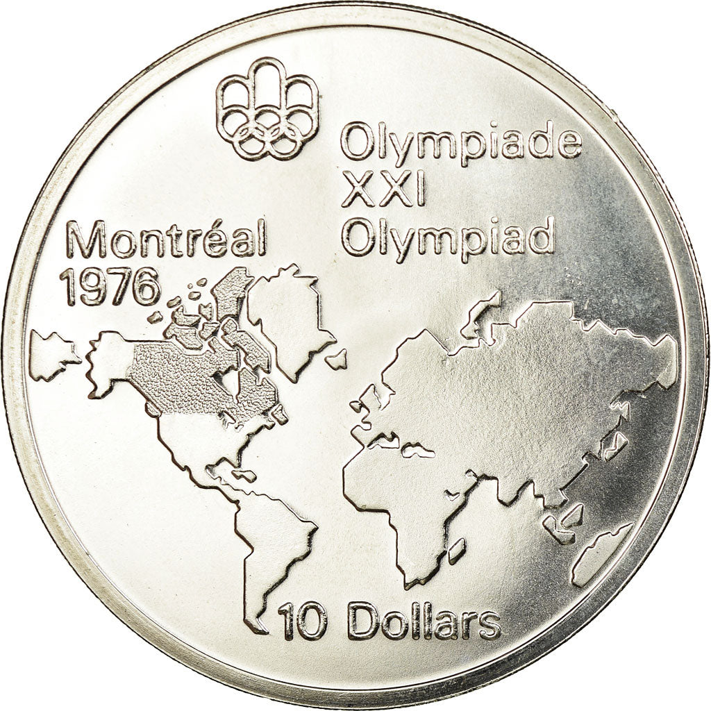 Coin, Canada, Elizabeth II, 10 Dollars, 1973, Royal Canadian Mint, Ottawa, MS 63