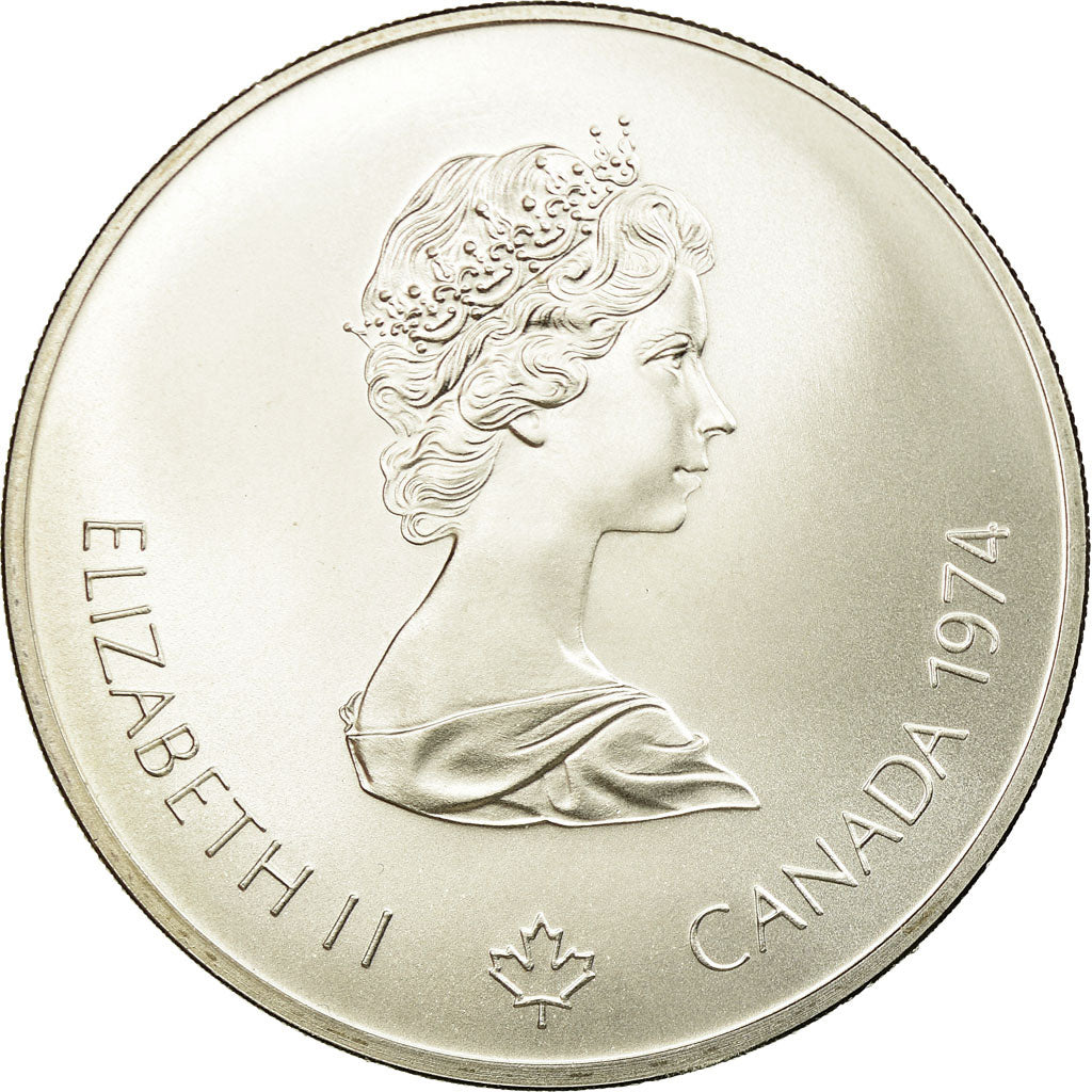 Coin, Canada, Elizabeth II, 5 Dollars, 1974, Royal Canadian Mint, Ottawa, MS 63