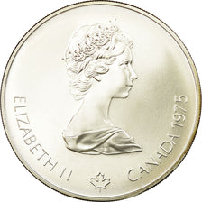 Coin, Canada, Elizabeth II, 5 Dollars, 1975, Royal Canadian Mint, Ottawa, MS 63