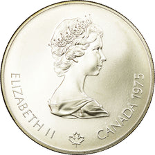 Coin, Canada, Elizabeth II, 5 Dollars, 1975, Royal Canadian Mint, Ottawa, MS 63