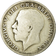 Moneta, Gran Bretagna, George V, 1/2 Crown, 1922, B+, Argento, KM:818.2