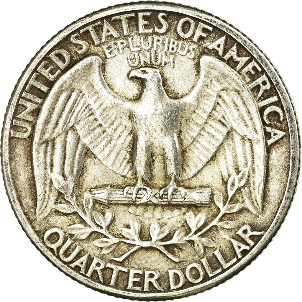 Coin, United States, Washington Quarter, 1942, Philadelphia, EF(40-45)