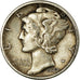 Coin, United States, Mercury Dime, 1942,  Philadelphia, EF(40-45)
