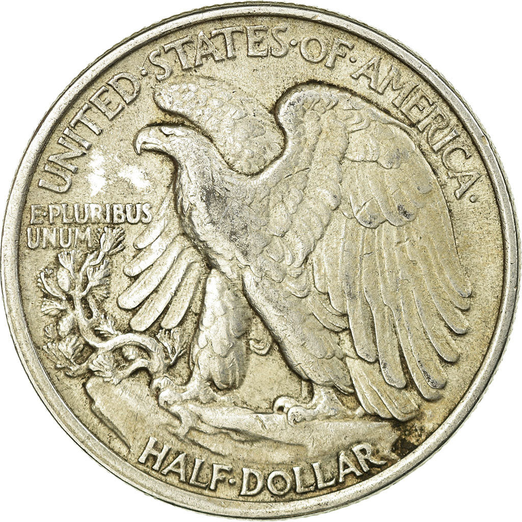 Coin, United States, Walking Liberty Half Dollar, 1943, Philadelphia, EF(40-45)