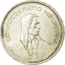 Coin, Switzerland, 5 Francs, 1969, Bern, AU(50-53), Silver, KM:40