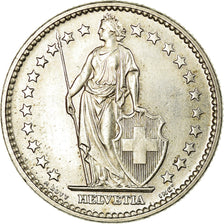 Coin, Switzerland, 2 Francs, 1969, Bern, AU(55-58), Copper-nickel, KM:21a.1