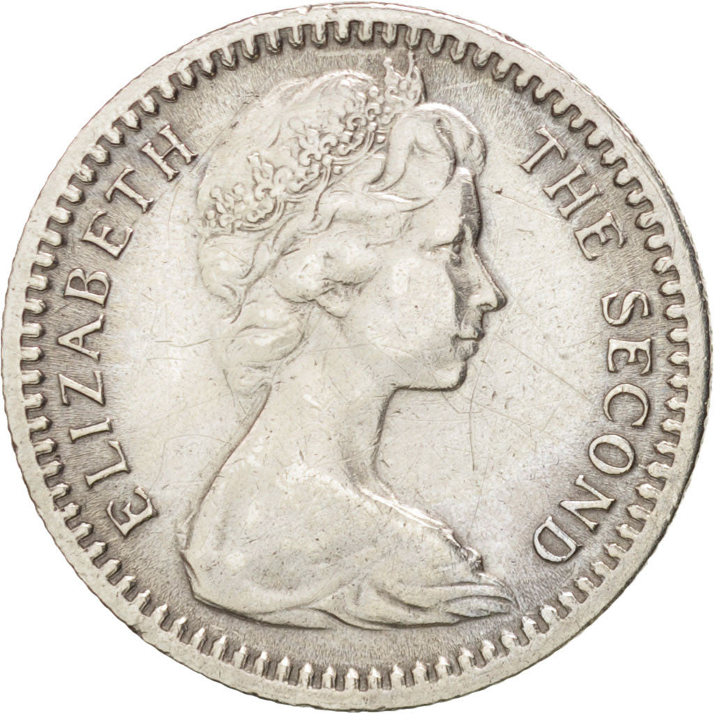 RHODESIA, 6 Pence = 5 Cents, 1964, British Royal Mint, KM #1, AU(55-58),...