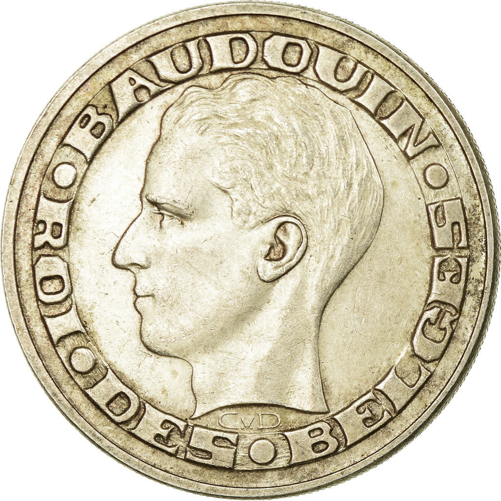 Coin, Belgium, 50 Francs, 50 Frank, 1958, AU(50-53), Silver, KM:150.1