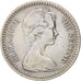 RHODESIA, Shilling = 10 Cents, 1964, British Royal Mint, KM #2, EF(40-45),...
