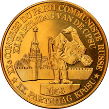 Russie, Médaille, XXème Congrès du Parti Communiste, Politics, Society, War