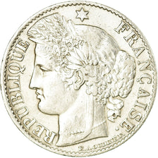 Coin, France, Cérès, 50 Centimes, 1888, Paris, AU(50-53), Silver, KM:834.1