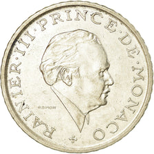 Coin, Monaco, Rainier III, 2 Francs, 1982, AU(50-53), Nickel, KM:157