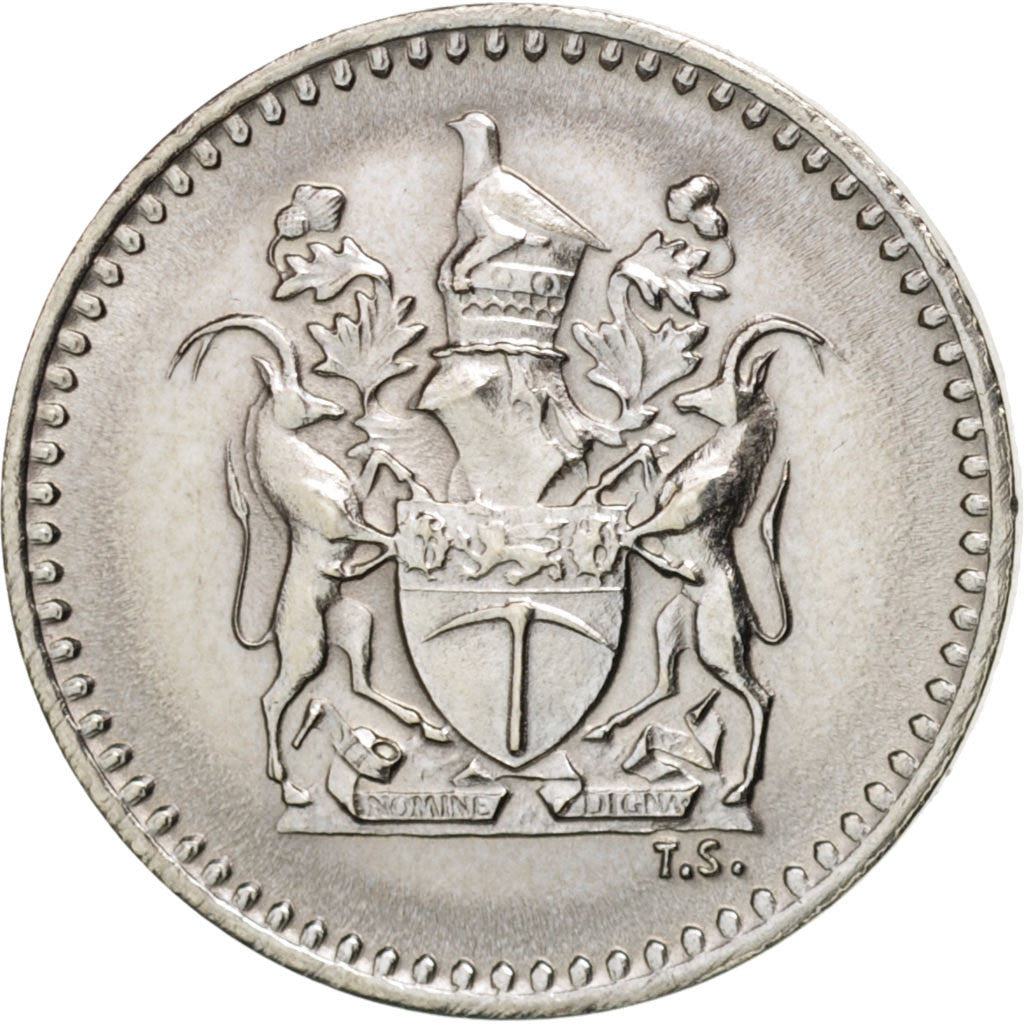 Rhodesia, 2-1/2 Cents, 1970, SPL, Rame-nichel, KM:11