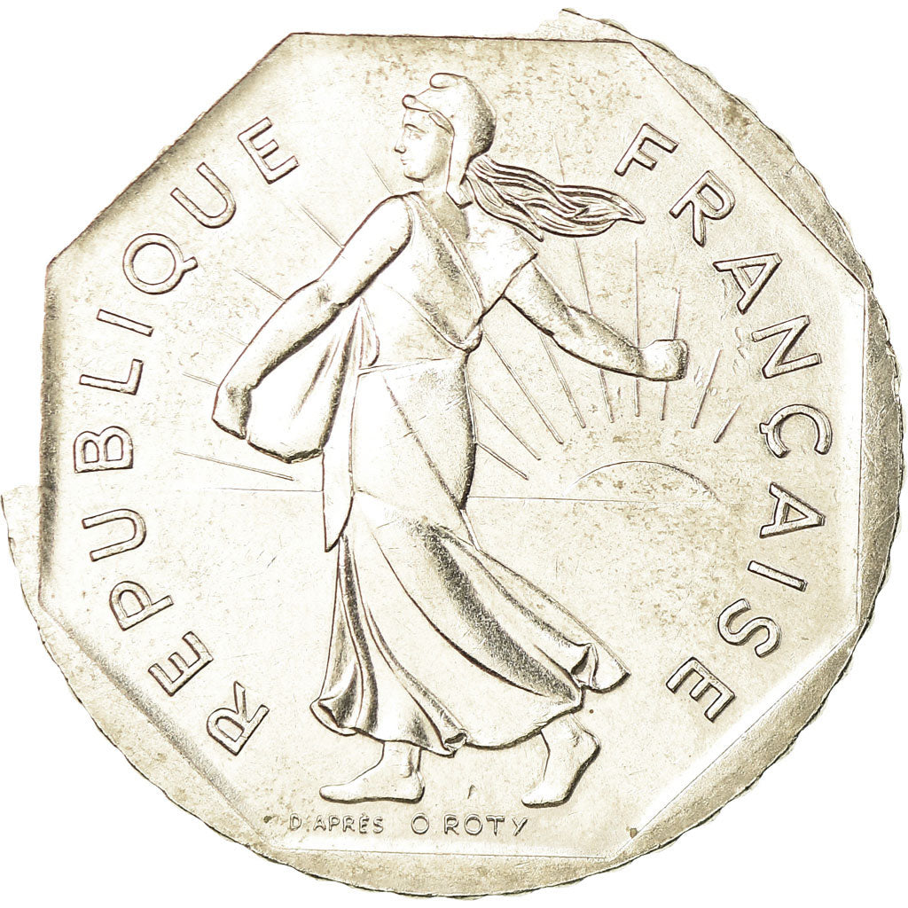 Coin, France, Semeuse, 2 Francs, 1979, AU(55-58), Nickel, KM:942.1, Gadoury:547