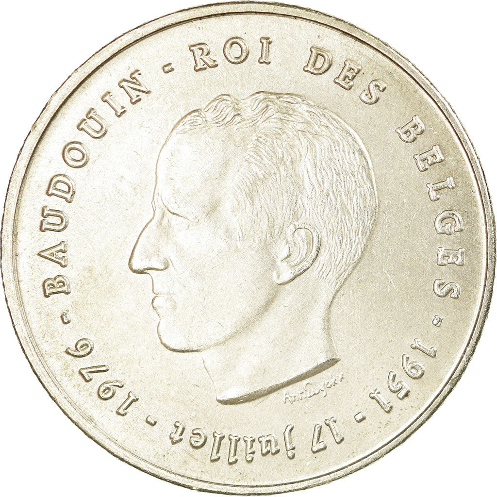 Monnaie, Belgique, 250 Francs, 250 Frank, 1976, TTB+, Argent, KM:157.1