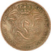 Moeda, Bélgica, Leopold I, 5 Centimes, 1856, EF(40-45), Cobre, KM:5.1