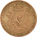 Moneta, Belgio, Leopold I, 5 Centimes, 1856, BB, Rame, KM:5.1