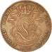Coin, Belgium, Leopold I, 5 Centimes, 1856, EF(40-45), Copper, KM:5.1