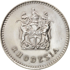 Rhodesia, 25 Cents, 1975, SPL, Rame-nichel, KM:16