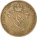 Coin, Belgium, Leopold II, 2 Centimes, 1876, EF(40-45), Copper, KM:35.1