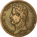 Coin, FRENCH COLONIES, Charles X, 10 Centimes, 1828, Paris, VF(30-35), Bronze