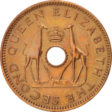 Rhodesia e Nyasaland, Elizabeth II, 1/2 Penny, 1964, SPL-, Bronzo, KM:1