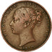 Coin, Great Britain, Victoria, Farthing, 1840, EF(40-45), Copper, KM:725