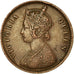 Coin, INDIA-BRITISH, Victoria, 1/4 Anna, 1862, EF(40-45), Copper, KM:467