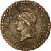 Moneda, Francia, Dupré, Centime, 1851, Paris, MBC, Bronce, KM:754, Gadoury:84
